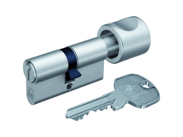 BASI 5030-0520, Europrofilcylinder, Kromfärgad, 3 styck, 360 g, 1,5 cm