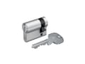 Miniatyrbild 1 av 3: BASI 5021-0040-0034, Europrofilcylinder, Kromfärgad, 3 styck, 293 g, 1,5 cm