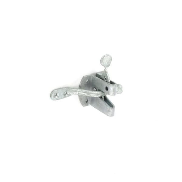 Securit Heavy Auto T Gate Latch Silver 15 x 23 x 5cm