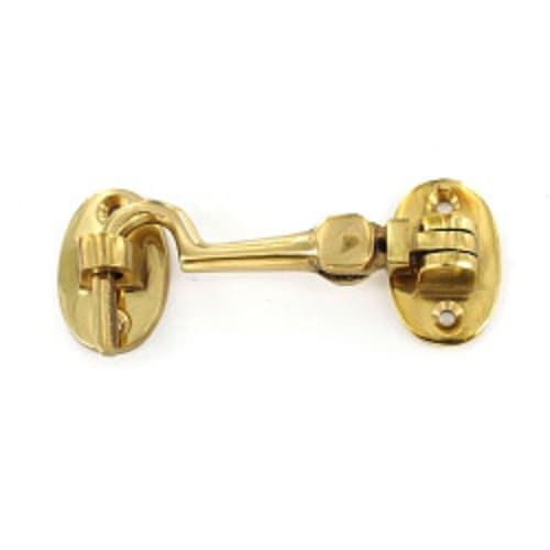 Securit Brass Cabin Hook Silent Type Brass 150mm