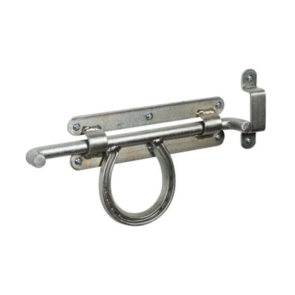 Stubbs Hestesko dørbolt Silver One Size