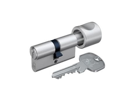 BASI 5030-1505, Europrofilsylinder, Kromfarge, 3 stykker, 360 g, 1,5 cm
