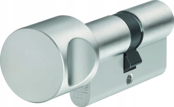 ABUS KE60NP Z30/K30 - Oven lukitussylinteri - avain - 6 tappia - helmiäisnikkeliä