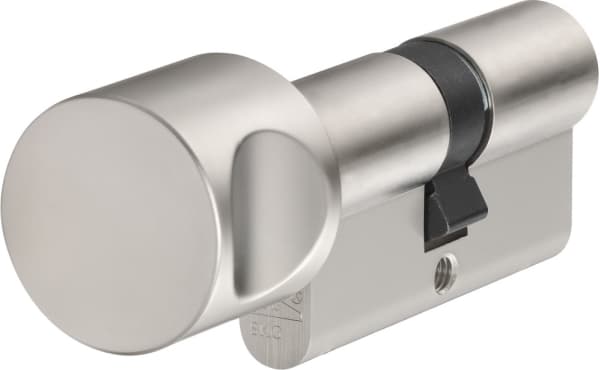 ABUS KE60NP Z30/K30 - Oven lukitussylinteri - avain - 6 tappia - helmiäisnikkeliä