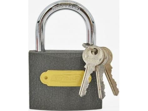 AWTools Cast Iron Padlock 75mm (AW24004)
