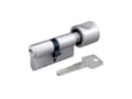 Miniatyrbilde 1 av 3: BASI BM5031-1500-0040, Europrofilsylinder, Kromfarge, 3 stykker, 348 g, 1,5 cm
