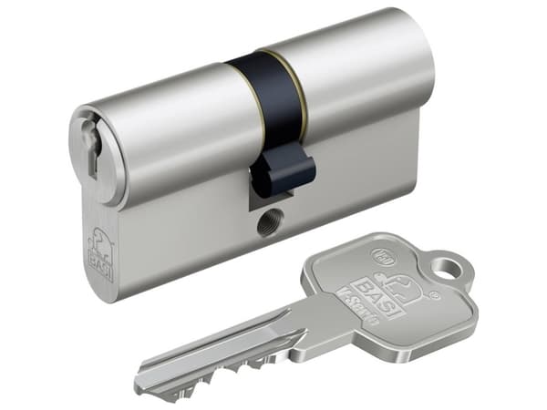 BASI V50 - 30/30 mm KA, Europrofiilisylinteri, Nikkeli, 3 kpl, 1 kpl, 234 g, 1,7 cm