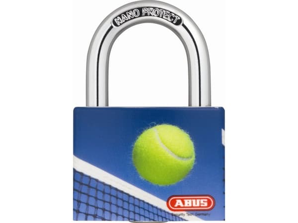 ABUS T65AL mySport, Tradisjonell, Nøkkellås, Bruk flere nøkler, Flerfarget, Aluminium, Stål