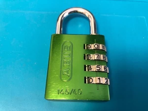 Synology PADLOCK HANG CODE 145/40 49531 GREEN