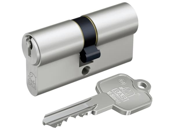 BASI V50 - 35/40 mm KA, Europrofiilisylinteri, Nikkeli, 3 kpl, 1 kpl, 275 g, 1,7 cm
