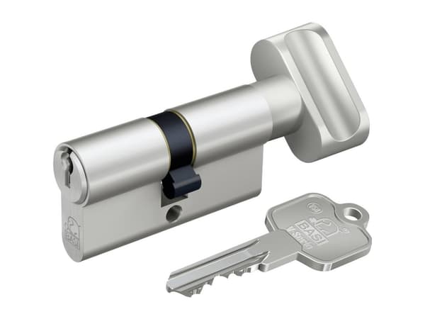 BASI V50 - K35/35 mm KA, Europrofiilisylinteri, Nikkeli, 3 kpl, 1 kpl, 320 g, 1,7 cm