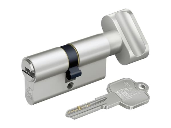 BASI V55 - K35/30 mm KA, Europrofiilisylinteri, Nikkeli, 5 kpl, 1 kpl, 390 g, 1,7 cm