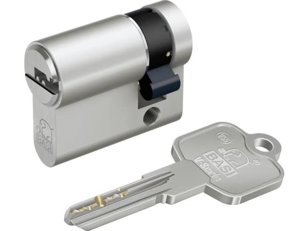 BASI V55 - 10/30 mm KA, Europrofiilisylinteri, Nikkeli, 5 kpl, 1 kpl, 257 g, 1,7 cm