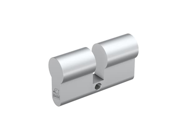 BASI BZ 100 35/55, Europrofilcylinder, Nickel, 1 styck, 280 g, 1,7 cm