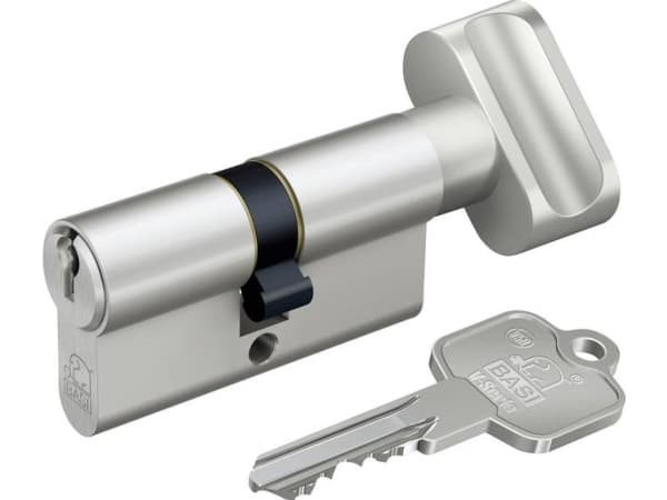 BASI V50 - K30/35 mm KA, Europrofiilisylinteri, Nikkeli, 3 kpl, 1 kpl, 303 g, 1,7 cm