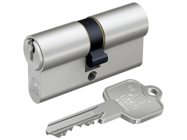 BASI V50 - 30/35 mm KA, Europrofiilisylinteri, Nikkeli, 3 kpl, 1 kpl, 248 g, 1,7 cm