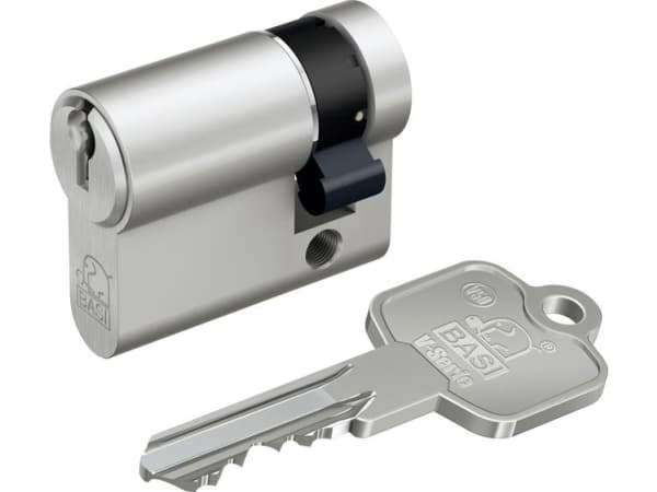 BASI V5020-0000, Europrofiilisylinteri, Messinki, Nikkeli, 3 kpl, 1 kpl, 177 g