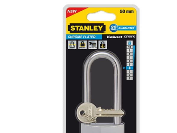 Stanley S742-017, Kromi, Nikkeli, Messinki, Terästä, 1 kpl