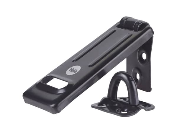 YALE Y105B/90/BK sikkerhetshasp 90 mm (Y105B/90/BK)
