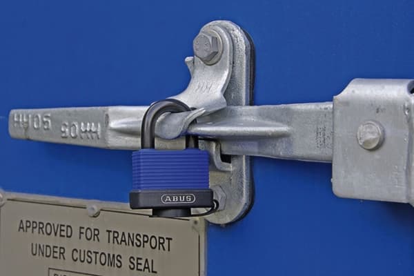 ABUS 70IB/45, Tradisjonell, Nøkkellås, Sort, Blå, Messing, Messing, U-formet