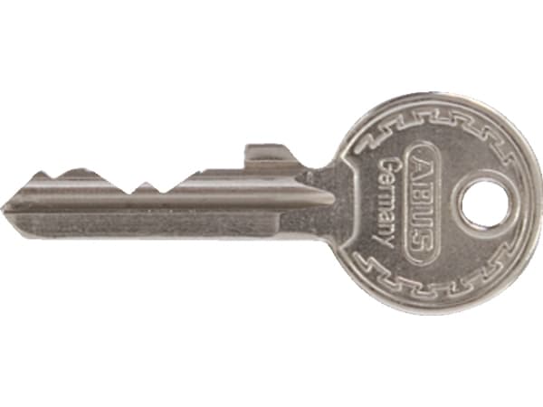 ABUS 05584, Kiekkolukko, Avainlukko, Sarjoitettu avain, Autotalli, Portti, Ruostumaton teräs, 6 cm