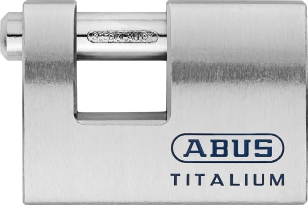 ABUS 98TI/70, Riippulukko, Avainlukko, Ei-sarjoitettu avain, Alumiini, Alumiini, Karkaistu teräs