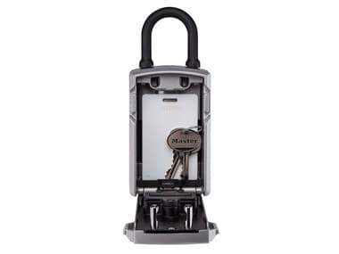 MASTER LOCK 5440EURD, Smarthengelås, Kode, Nøkkelløs, Sort, Rustfritt stål, Android, iOS, Batteribytte, 83 mm