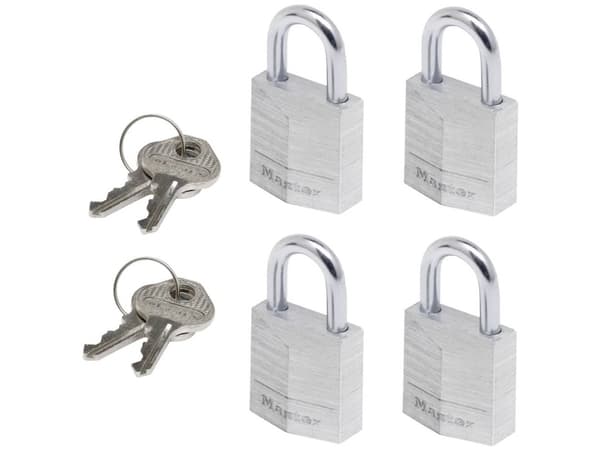 MASTER LOCK 9120EURQNOP, Luggage key lock, Varje varumärke, Gjuten aluminium, Gjuten aluminium, Stål, Ryggsäck, Portfölj, Duffelväska, Laptop bag, Re