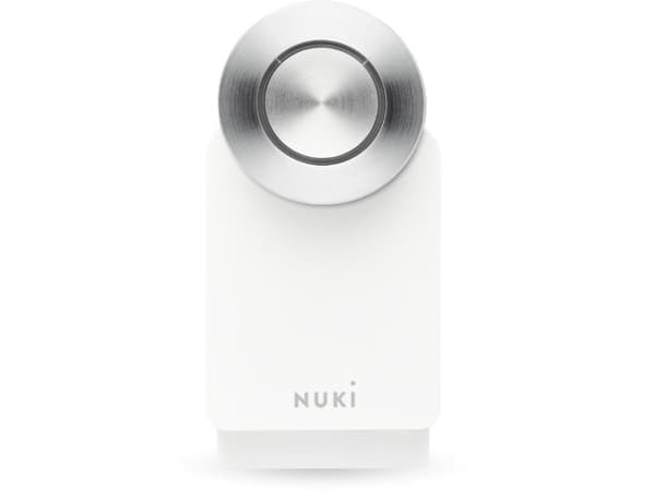 Nuki Smart Lock 3.0 Pro, Älylukko oveen, Avaimeton, Valkoinen, Nikkelimetallihybridi (NiMH), 60 mm, 60 mm