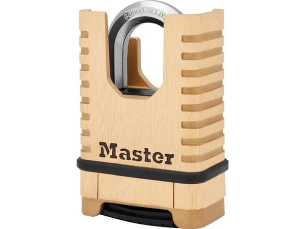 MASTER LOCK M1177EURD, Perinteinen riippulukko, Yhdistelmälukko, Yleisavaimellinen, Autotalli, Oma säilytystila, Säilytyskaappi, Van, Workshop, Kulta