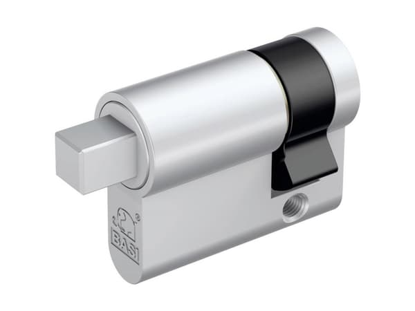 BASI VM5020-0000-VA8, europrofiilisylinteri, nikkeli, 1 kpl, 50 mm, 117 g, 1,7 cm, 1,7 cm