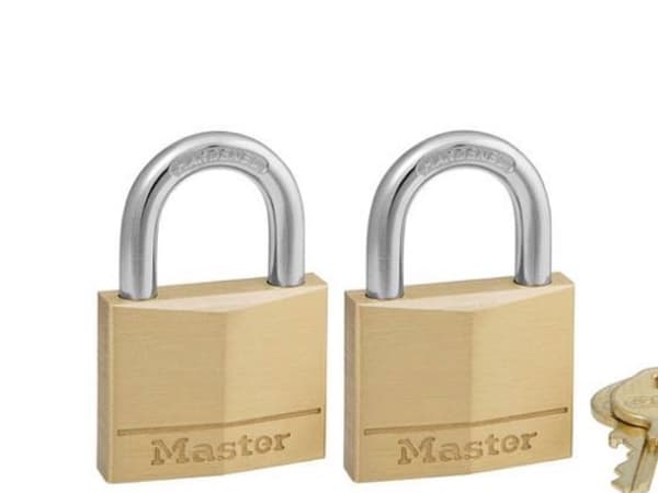 Master Lock hänglås mässing 2 delar 150EURT
