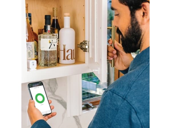 Yale 05-SCL1-0-00-50-11, Smart dörrlås, utan nyckel, Vit, Android, iOS, CR2, 1 styck