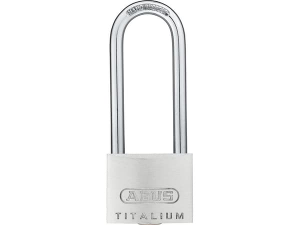 ABUS 64TI/40HB63, Perinteinen riippulukko, Avainlukko, Alumiini, Alumiini, 4 cm, 1,5 cm