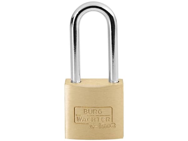 Burg Wächter 33591 riippulukko 20.00 mm Erilaiset messinki avainlukko