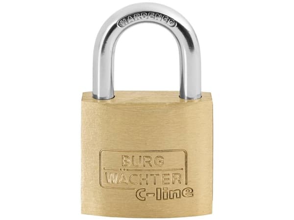Burg Wächter 3001 riippulukko 30.00 mm Erilaiset messinkiset avainlukot