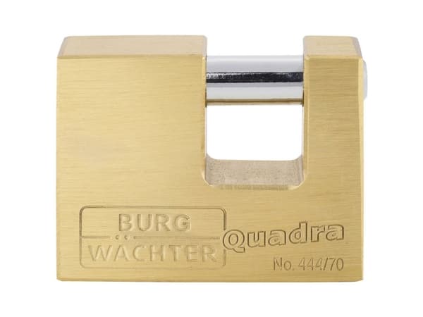 Burg Wächter 28681 riippulukko 70.00 mm Erilaiset messinki avainlukko