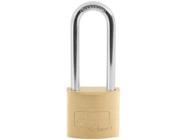 Burg Wächter 33651 riippulukko 30.00 mm Erilaiset messinki avainlukko