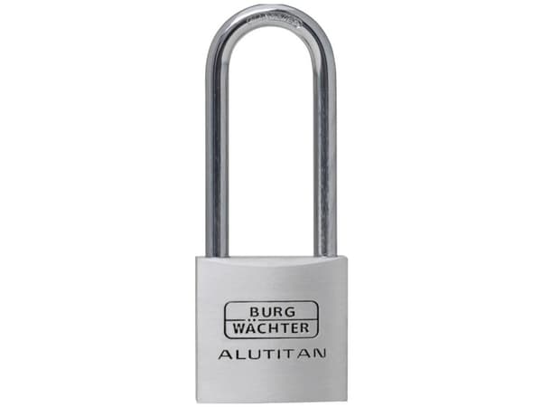 Burg Wächter 36041 hänglås 29,70 mm olika aluminiumnyckellås