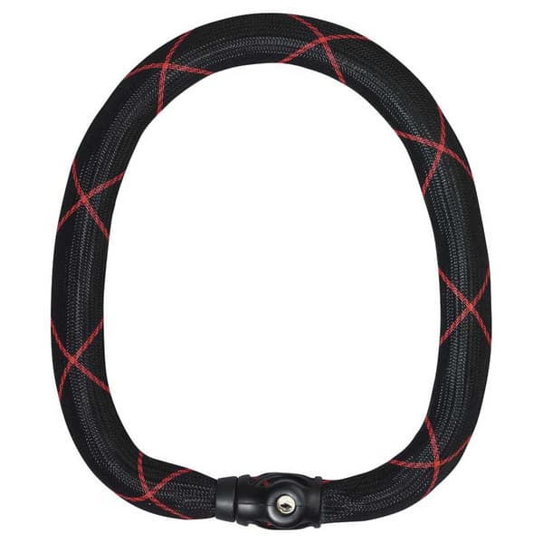 Abus Kædelås Stål O-9210 Sort 170 cm