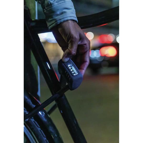 Abus Taitettava Lukko Bordo 6000c/90 Led Bk Sh Musta 90 cm
