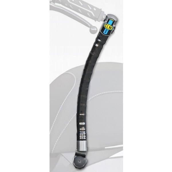 Clm Sthal Bulet Nøgle Lås På Styret Honda Sh/scoopy Shi 125/150cc 05-08 Sort