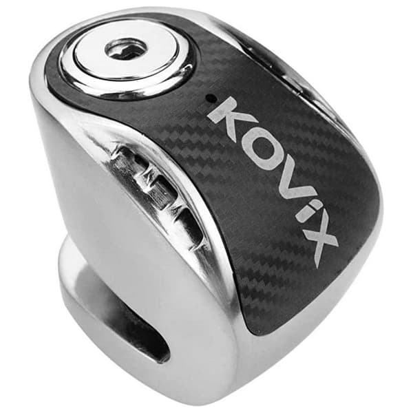 Kovix Larmskivlås Kns6-bm Silver