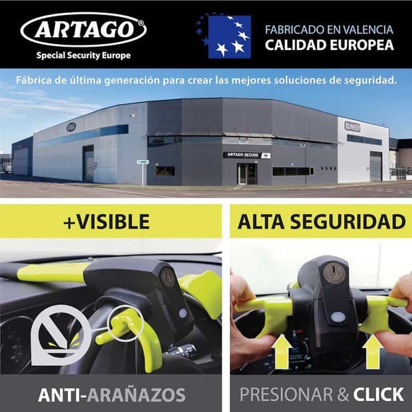 Artago Alarm Bilrat-tyveri Carlock Gul