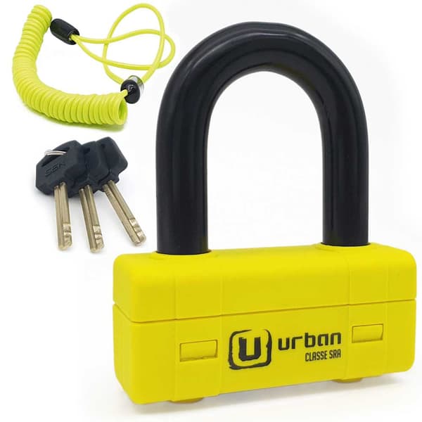 Urban Security U-lås Mini Ur75 Gul