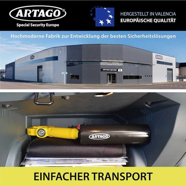 Artago Murtosuojaus Universal Gear/hand Break Keltainen