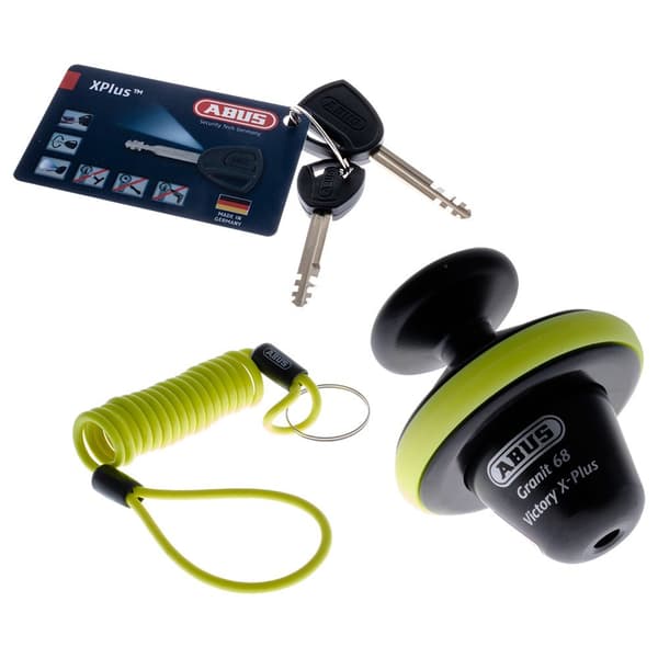 Abus Skivlås Granit Victory X Plus 68 Full Gul 1.4 cm