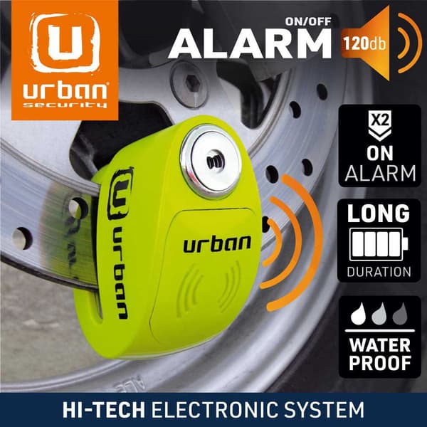 Urban Security Levyn Lukitus Ur906x Keltainen