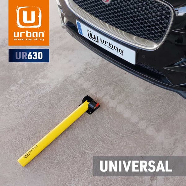 Urban Security Sammenfoldelig Stolpe Parking Gul