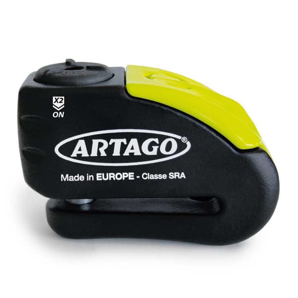 Artago Hälytys + Varoituslevyn Lukitus 30x10 Musta